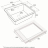 Кухонная мойка GRANULA GR-6001 базальт 6001 BAZALT