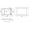 Кухонная мойка GRANULA GR-7806 черный 7806 CHEPHYII