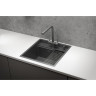 Кухонная мойка GRANULA KITCHEN SPACE KS-5051 графит матовый 5051 GPAFIT MATOBYII