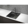 Кухонная мойка GRANULA KITCHEN SPACE KS-5051 сталь матовая 5051 CTAL MATOBAYA