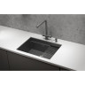 Кухонная мойка GRANULA KITCHEN SPACE KS-6045U графит матовый 6045U GPAFIT MATOBYII