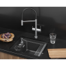 Кухонная мойка GRANULA KS-5505RU ШВАРЦ кварц 5505RU SHBAPC