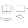Кухонная мойка GRANULA KS-7301i кварц 7301i SHBAPC