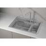 Кухонная мойка GRANULA KS-7302i АЛЮМИНИУМ кварц 7302i ALYUMIHIYM