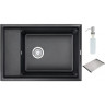 Кухонная мойка GRANULA KS-7305, черный 7305 CHEPHYII