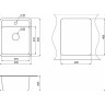 Кухонная мойка GRANULA СТАНДАРТ ST-4202 классик 4202 KLACCIK