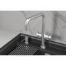 Кухонный смеситель GRANULA KITCHEN SPACE KS-8275 Нерж 8275 HEPJ