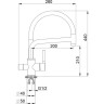 Смеситель GRANULA GR-0075 хром 0075 XPOM