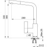 Смеситель GRANULA GR-2502 классик 2502 KLACCIK